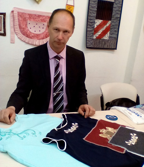 Сергей Горбунов в Учебном центре 