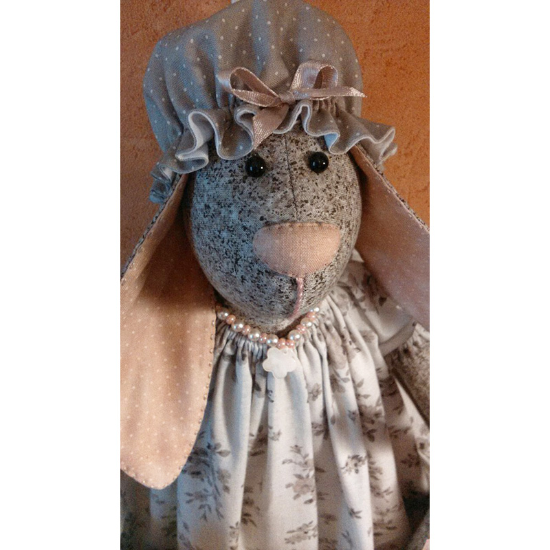 Игрушка пасхальный заяц