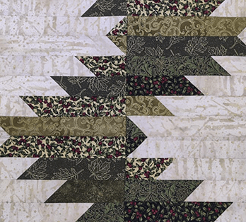 Мастер-класс Комплект салфеток и дорожка для сервировки стола «Зубчатые блоки»