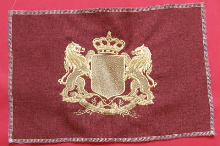 Вышитый герб