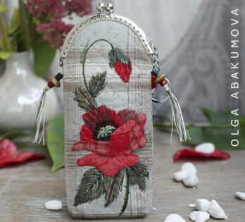 Мини-курс «Футляр для очков на фермуаре»