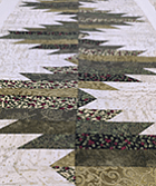 Мастер-класс Комплект салфеток и дорожка для сервировки стола «Зубчатые блоки»