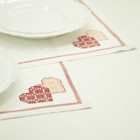 Мастер-класс «Комплект салфеток с вышивкой»