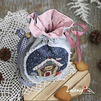 Мини-курс Мешочек «Пряничный домик» - фото 12 Мини-курс Мешочек «Пряничный домик» - фото 12