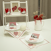 Мастер-класс «Комплект салфеток с вышивкой»