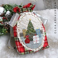 Мини-курс Мешочек «Пряничный домик» - фото 2 Мини-курс Мешочек «Пряничный домик» - фото 2