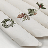 Мастер-класс «Комплект салфеток с вышивкой»