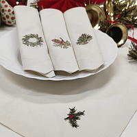 Мастер-класс «Комплект салфеток с вышивкой»