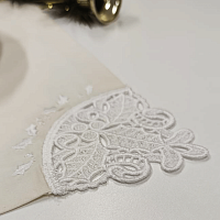 Мастер-класс «Салфетка с кружевным уголком»