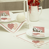 Мастер-класс «Комплект салфеток с вышивкой»