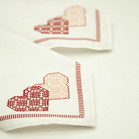 Мастер-класс «Комплект салфеток с вышивкой»