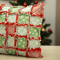 Мастер-класс по пошиву декоративной наволочки в лоскутной технике «Потрепыш»