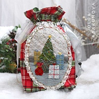 Мини-курс Мешочек «Пряничный домик» - фото 6 Мини-курс Мешочек «Пряничный домик» - фото 6