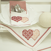 Мастер-класс «Комплект салфеток с вышивкой»